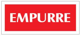 Placa - empurre - vermelha / em ps 20 x 7cm emplac br
