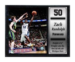 Placa Encore Select 522-39 NBA Memphis Grizzlies Zach Randolph