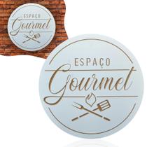 Placa Espaço Gourmet Quadro Decorativo Área Gourmet - shopnd