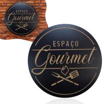 Placa Espaço Gourmet Quadro Decorativo Área Gourmet