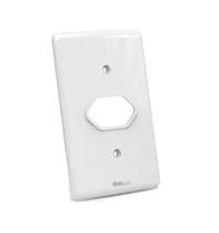 Placa Espelho 2X4 - 1 Tomada Placa Espelho 2X4 - 1 Tomada