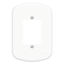 Placa Espelho 4"" x 2"" F3 Blanc - 0837 - FAME Placa Espelho 4"" x 2"" F3 Blanc - 0837 - FAME