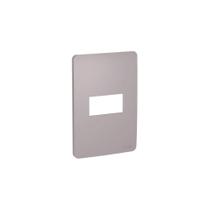 Placa Espelho 4X2 1 Mód Axis Grey Orion Schneide S730101224 Placa Espelho 4X2 1 Mód Axis Grey Orion Schneide S730101224