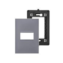 Placa Espelho 4x2 1 mod. Legrand Pial Plus+(mais) 618501CZ+ Placa Espelho 4x2 1 mod. Legrand Pial Plus+(mais) 618501CZ+