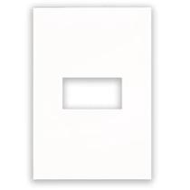 Placa Espelho 4x2 1 Modulo Horizontal Branco Legrand Arteor