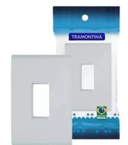 Placa Espelho 4x2 1 Módulo Vertical Branco 57106203 Tramontina Liz Placa Espelho 4x2 1 Módulo Vertical Branco 57106203 Tramontina Liz