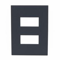 Placa Espelho 4x2 2 Mod 583761G Arteor Grafite/Preto Legrand