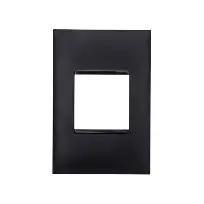 Placa Espelho 4x2 2 mod Pial plus+ 618502PT Preto Legrand