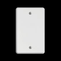 Placa Espelho 4x2 Cega C/ Suporte Ilumi Linha Stylus Branco (Kit 9 Unidades)