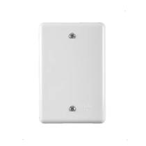 Placa Espelho 4x2 Cega C/ Suporte Ilumi Linha Stylus Branco Placa Espelho 4x2 Cega C/ Suporte Ilumi Linha Stylus Branco