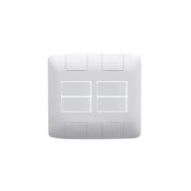 Placa/Espelho 4x4 4 Interruptor Paralelo 10A Aria Tramontina