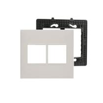 Placa Espelho 4x4 4 mod. Legrand Pial Plus+(mais) 618512BC