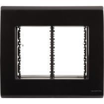 Placa Espelho 4x4 6 Modulo Liz Tramontina 571060/078 Grafite