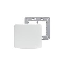 Placa Espelho 4x4 Cega Branca Miluz S3B77400 Com Suporte
