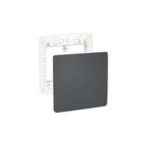 Placa Espelho 4X4 Cega S730200294 Stellar Black Orion Schnei