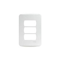 Placa/Espelho Branca 4X2 3 Mod S3B77130 Miluz Schneider