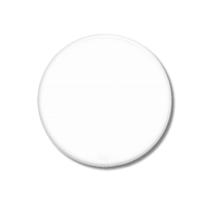 Placa Espelho Cega Branco Redonda 3x3 Blanc Fame