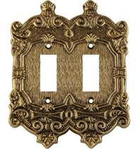 Placa Espelho Colonial 4x4 2 Interruptor