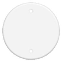 Placa Espelho Redonda Cega Blanc - 0277 - FAME