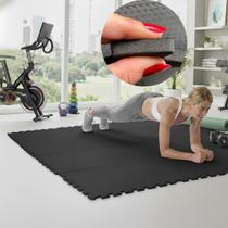 Placa EVA 50x50 10mm Tapete Tatame Manta Piso Emborrachado Academia Fitness Yoga Proteção Conforto Amortecimento Infantil Térmico.
