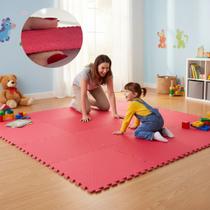 Placa EVA 50x50 20mm Tapete Tatame Manta Borracha Piso Emborrachado Academia Fitness Yoga Proteção Conforto Amortecimento Infantil Impermeável