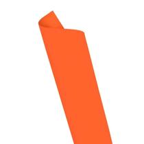 Placa Eva Color 40Cmx60Cm Laranja Pct/10Folhas Leoarte