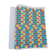 Placa Eva Estampa Quebra Cabeça Autismo 40 X 60 - 5 Folhas