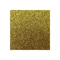 Placa Eva Glitter 40x48 Ouro 10 Unidades - Make