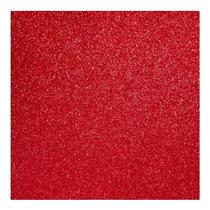 Placa EVA Glitter 40x48cm Vermelho 10und Make+ - MAKE +
