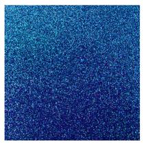 Placa EVA Glitter Make+ - 40 x 60cm - Azul Meia Noite c/ 05fls