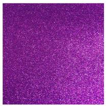 Placa EVA Glitter Make+ - 40 x 60cm - Violeta c/ 05fls