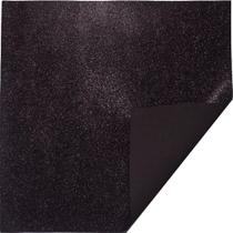 Placa EVA Glitter Preto 48x40cm 4487 - Evamax