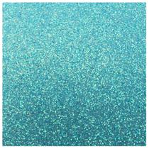 Placa EVA Neon Glitter Make+ - 40 x 60cm - Azul Água Neon c/ 05fls