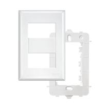 Placa Evidence 4x2 2 Mod Hor Com Suporte Branco Fame