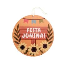 Placa f junina 30cm fst Placa f junina 30cm fst