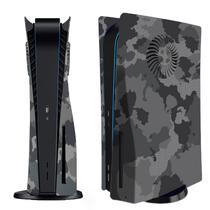 Placa facial PS5 MIKNEKE Cooling Vents Grey Camuflage Placa facial PS5 MIKNEKE Cooling Vents Grey Camuflage