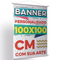 Placa Faixa Banner Personalizado - 100x100 Cm