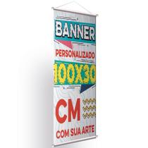 Placa Faixa Banner Vertical - Personalizado