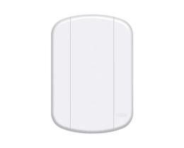 Placa Fame 4X2 Cega Blanc+