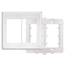 Placa Fame Evidence 4X4 Branca (6Modulo) Com Suporte Placa Fame Evidence 4X4 Branca (6Modulo) Com Suporte