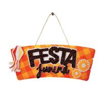 Placa Festa Junina - 1 unidade - Grintoy - Rizzo Placa Festa Junina - 1 unidade - Grintoy - Rizzo