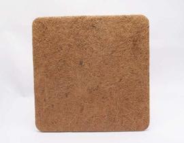 Placa Fibra de Coco Coquim 20x20x1,5cm Orquídeas Bromélias