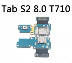 Placa Flex Conector Carga Compatível Tab S2 8.0 T710 T715