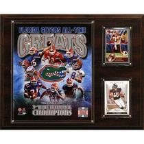 Placa fotográfica NCAA Football Greats Florida Gators de todos os tempos