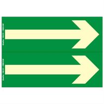 Placa Fotolum. 7x20 (rota De Saida) Sina - 220bu - Sinalize Placa Fotolum. 7x20 (rota De Saida) Sina 220bu