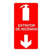 Placa Fotoluminescente - Extintor de Incêndio Placa Fotoluminescente - Extintor de Incêndio
