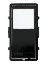 Placa frontal com interruptor temporizador Leviton Decora VPTKT-E preta