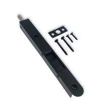 Placa frontal de latão sólido Flush Bolt QCAA 7 Bronze polido a óleo