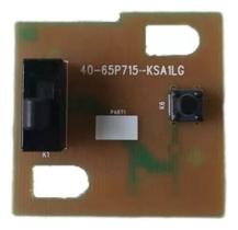Placa Função Botão Power 40-65p715-ksa1LG 55p715 Tv Tcl Orig