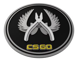Placa Gamer Csgo Guardião De Elite Counter Strike 44cm